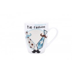 TAZA DE HOMNBRE MOSTACHO " CORBATA EN CAJA DE REGALO