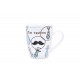 TAZA DE HOMNBRE MOSTACHO " CORBATA EN CAJA DE REGALO