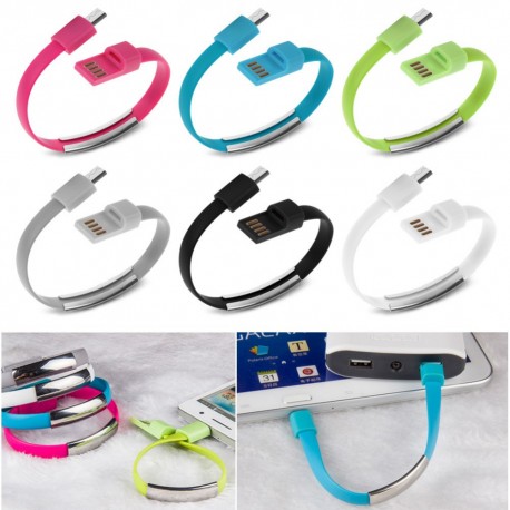 PULSERA MICRO PUERTO USB DATOS PARA CARGAR