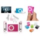 MP3 PLAYER CON CLIP + AURICULARES + CABLE USB