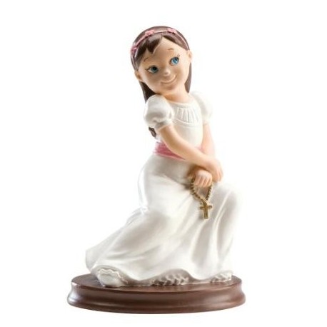 Figura Pastel Comunion Princesa