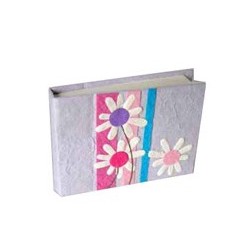 Set 24 libretas notas flores